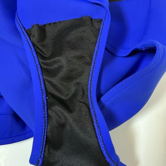 Magicsuit Royal Blue Zip-Front One-Piece Swimsuit Estimated size large - Picture 6 of 13